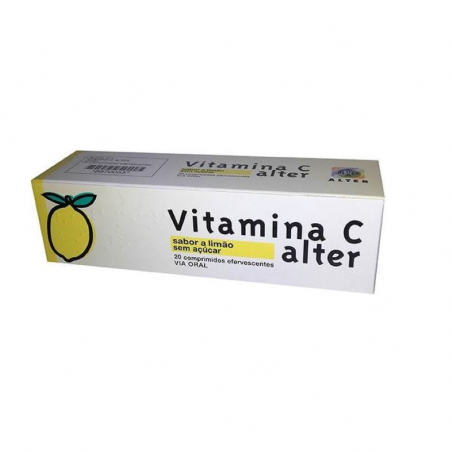 Vitamin C Alter 1g Lemon 20 effervescent tablets