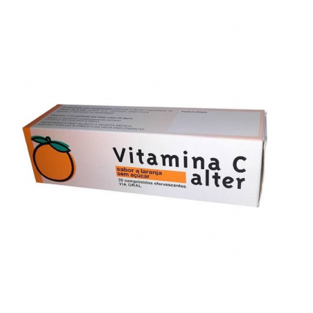 Vitamina C Alter 1g Naranja 20 comprimidos efervescentes