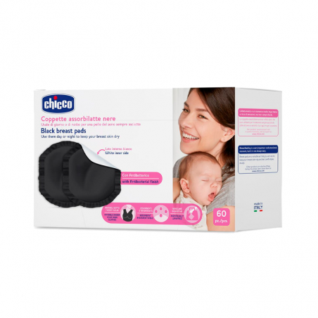 Chicco Discos Absorventes Antibacterianos 60 unidades Chicco Discos Absorventes Antibacterianos 60 unidades
