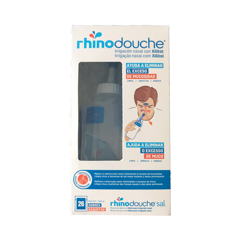 RhinoDouche Adulto Sistema de Irrigação Nasal