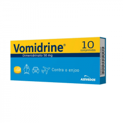 Vomidrine 50mg  10 comprimidos
