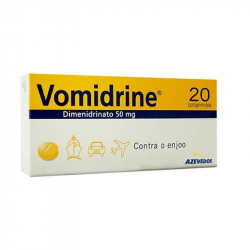 Vomidrine 50mg 20 comprimidos