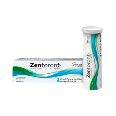 Zentorant 600mg 20 comprimidos efervescentes