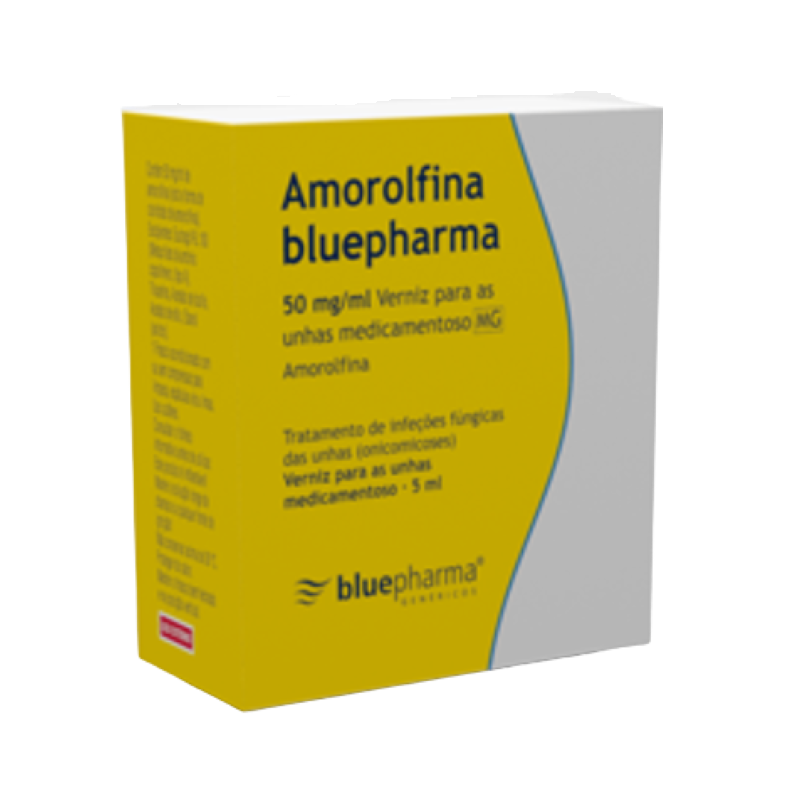 Amorolfina Bluepharma 50mg/ml Verniz para as Unhas Medicamentoso 5ml