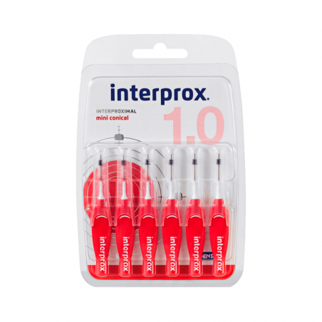 Interprox Mini Conical PHD 1,0mm 6unités