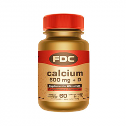 FDC Calcium 600mg + Vit D 60 comprimidos