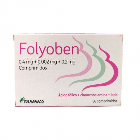 Folioben 56 comprimidos