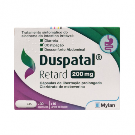 Duspatal Retard 200mg 30 capsules