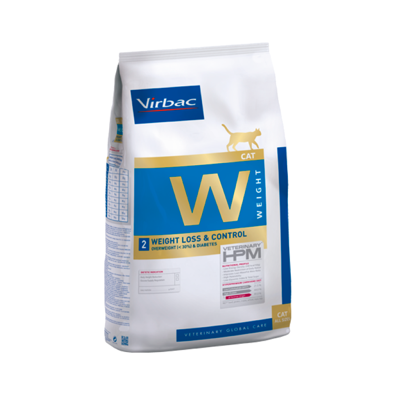 Virbac Veterinary HPM W2 Cat Weight Loss & Control 7kg