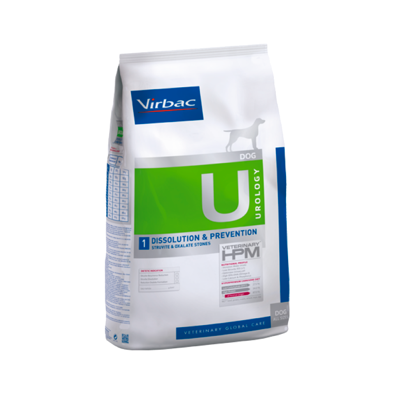 Virbac Veterinary HPM U1 Dog Urology Dissolution & Prevention 12kg