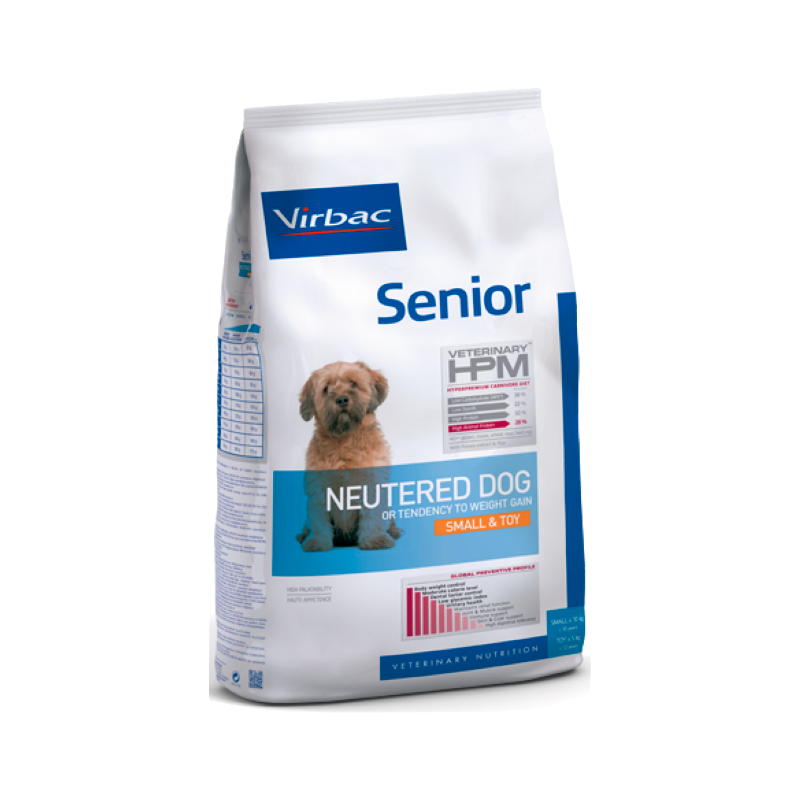 Virbac Veterinary HPM Senior Chien Stérilisé Small & Toy 7kg