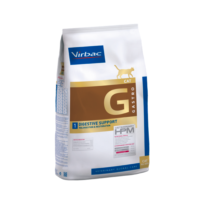 Virbac Veterinary HPM G1 Support Digestif Chat 1.5kg