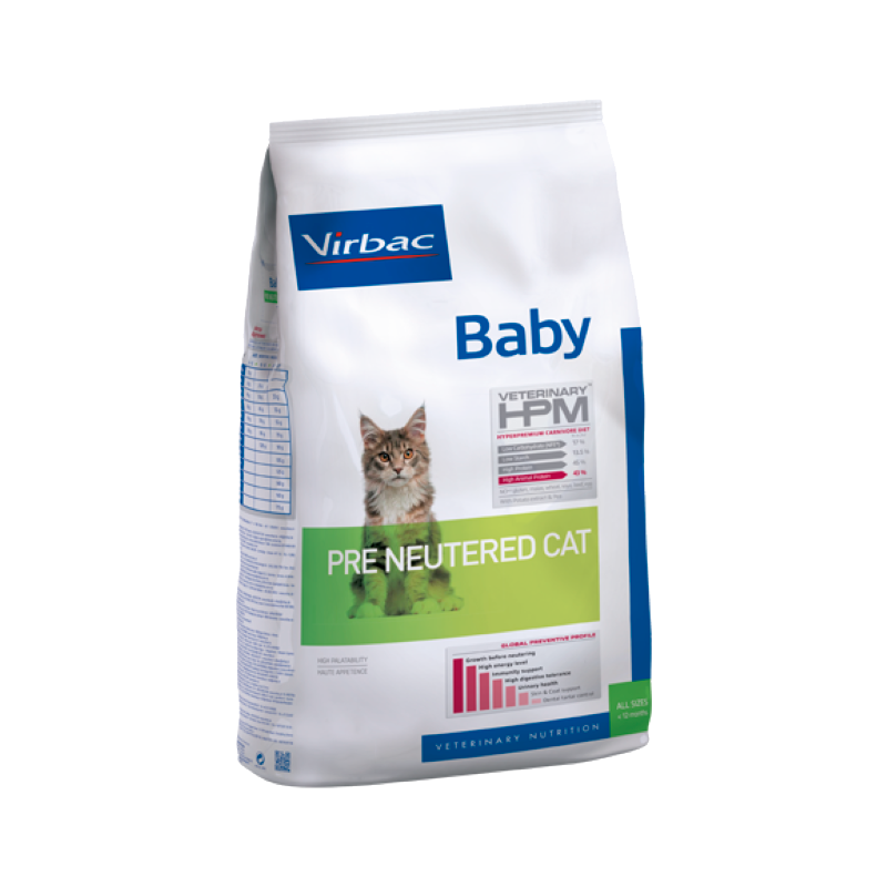 Virbac Veterinary HPM Baby Pré Stérilisé Chat 400g