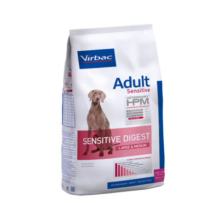 HPM Adult Dog Sensitive Digest grande y mediano 12 kg