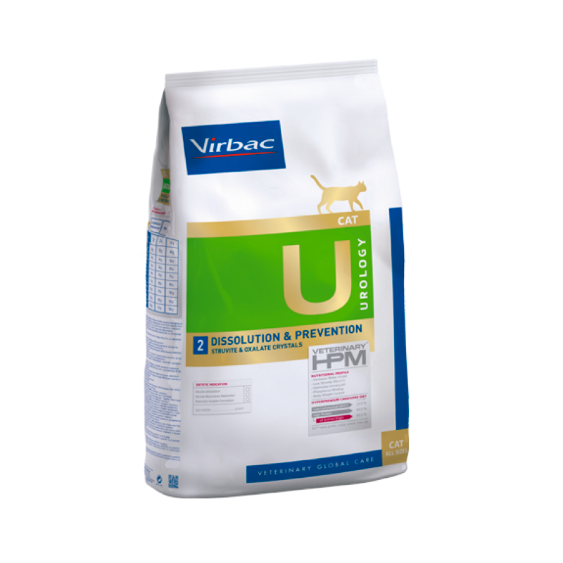 Virbac Veterinary HPM U2 Cat Urology Dissolution & Prevention 1.5kg