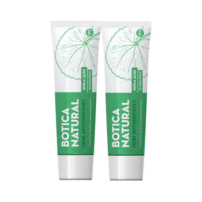 Botica Natural Creme Anti-transpirante 2x75ml