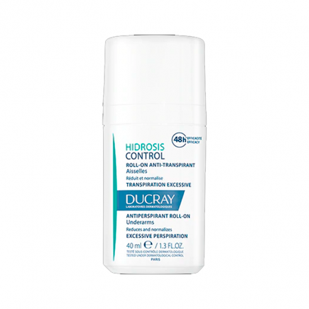 Ducray Hidrosis Control Roll-On Anti-Perspirant Underarms 40ml