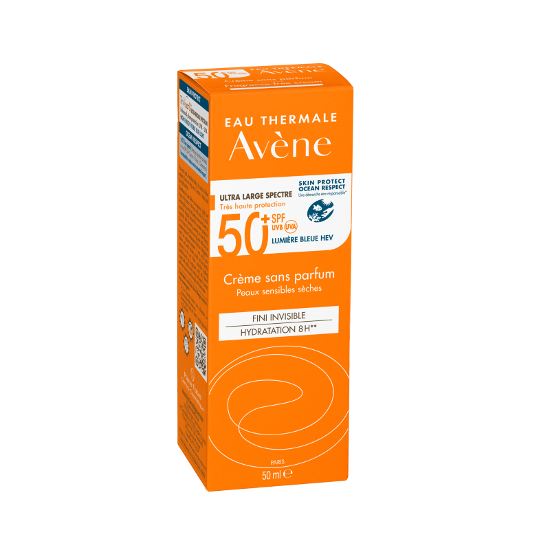 Avène Sunscreen Cream Fragrance-Free SPF50+ 50ml