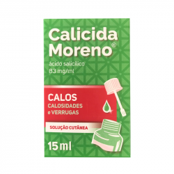 Calicida Moreno 83mg/ml Solução Cutânea 15ml