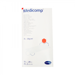 Medicomp Compresas Estériles No Tejidas 10x20cm 50 unidades
