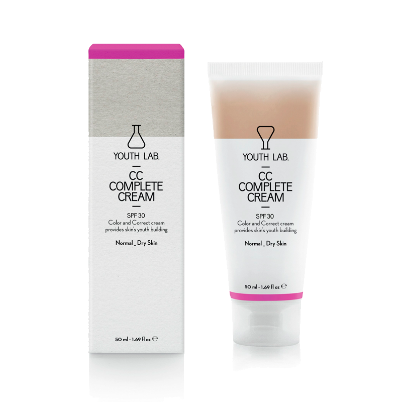 Youth Lab. CC Crema Completa SPF30+ Piel normal y Seca 50ml