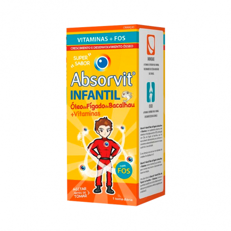 Absorvit Infantil Óleo de Fígado de Bacalhau 150ml
