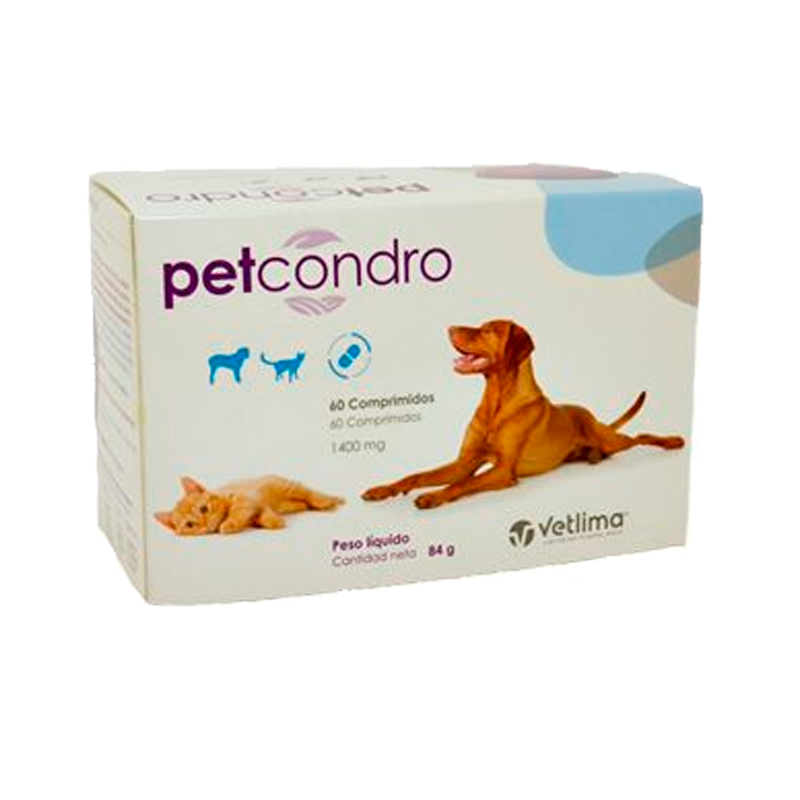 Petchondro 1400mg 60 comprimidos