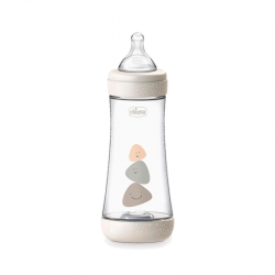 Chicco Perfect5 Biberón Flujo Rápido 4m+ 300ml Beige