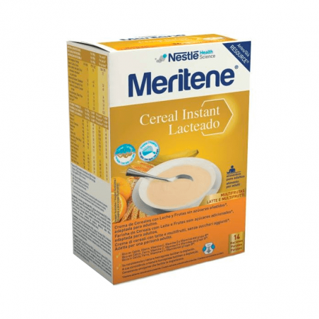 Meritene Cereal Instant Lactated Multifruit 2x500g