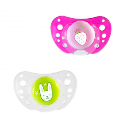 Chicco Physio Forma Air Pacifier 16-36m Pink 2 units