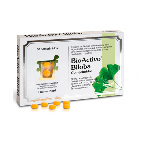 BioActivo Biloba 60 comprimés