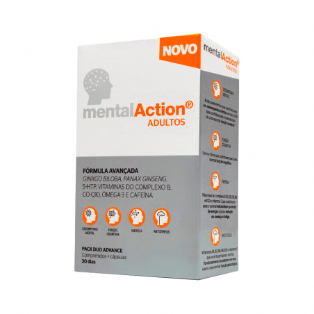 MentalAction Adults 30 capsules + 30 tablets