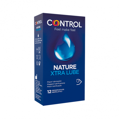 Control Nature Xtralube Preservativos 12 unidades