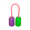 Sodapup Originals Two Fisted Drinker Tug Toy- Grape Crush/Lemon Lime