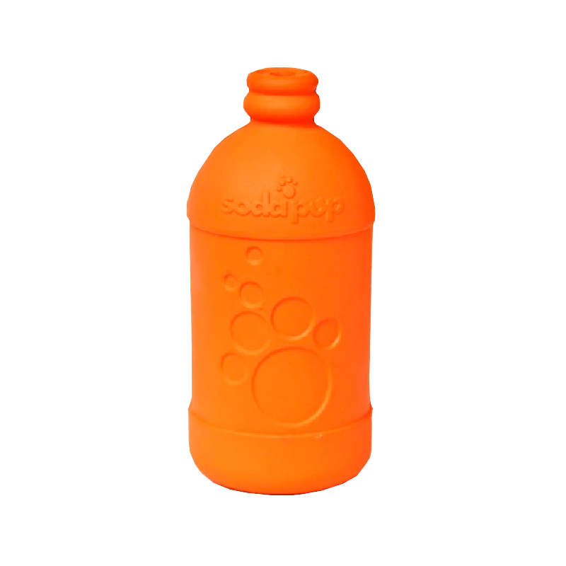 Sodapup Originals Beer Bottle Large Orange Squeeze