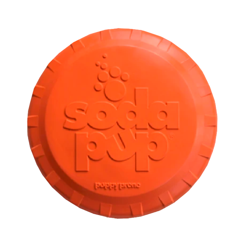 Sodapup Originals Bottle Top Flyer Pequeño Naranja Squeeze