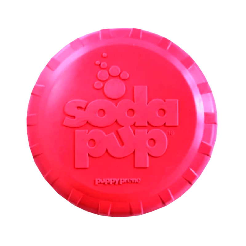 Sodapup Puppy Bottle Top Flyer pequeño rosa