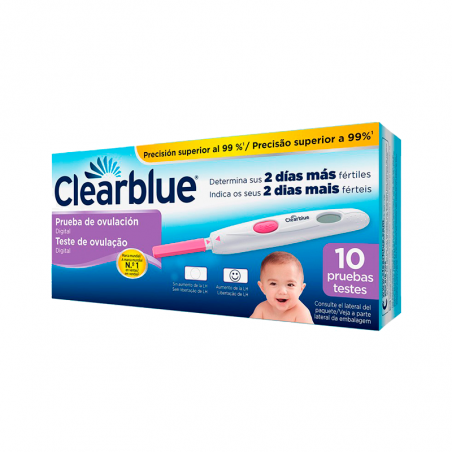 Clearblue Prueba de Ovulación 10 unidades