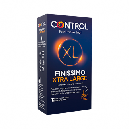 Control Preservativos Finissimo XL 12 unidades