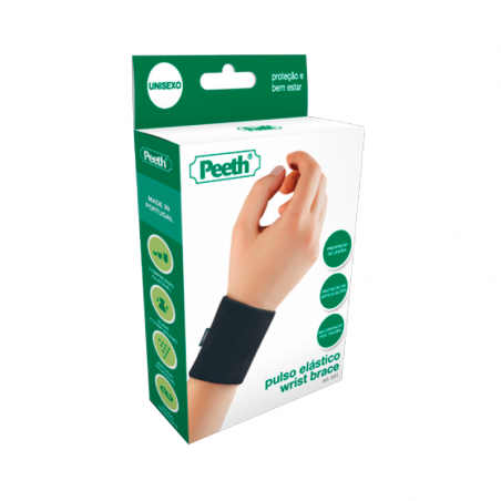 Peeth Elastic Wrist Black Size M