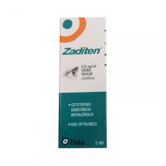 Zaditen 0.25mg/ml Eye Drops 5ml