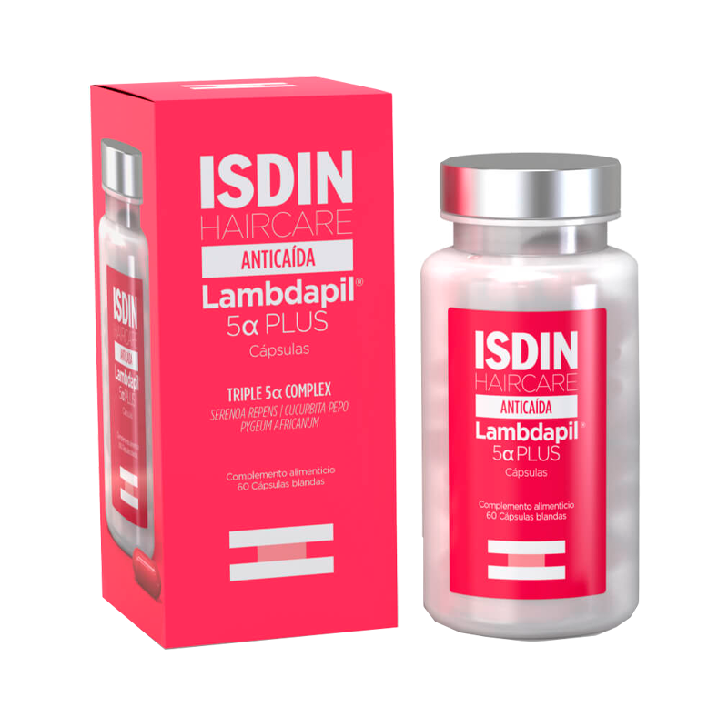 Isdin Anti-Fall Lambdapil 5α Plus 60 Capsules