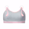 Bravado Sujetador Clip and Pump Gris S