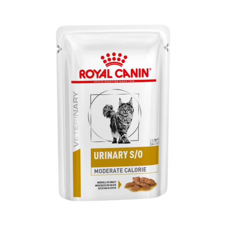 Royal Canin Urinary S/O Sauce Moderate Calorie Chat 12x85g