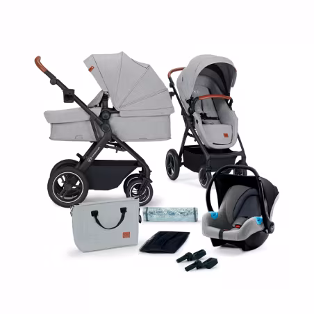Kinderkraft B-Tour Cochecito Trio Gris