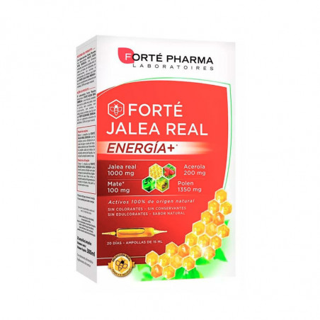 Forté Pharma Royal Jelly Energy + Amp 15mlx20 Ampollas