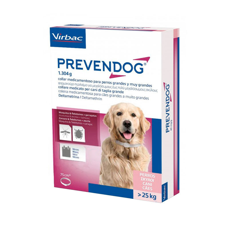 Collar Antiparasitario Prevendog 75cm 1 ud