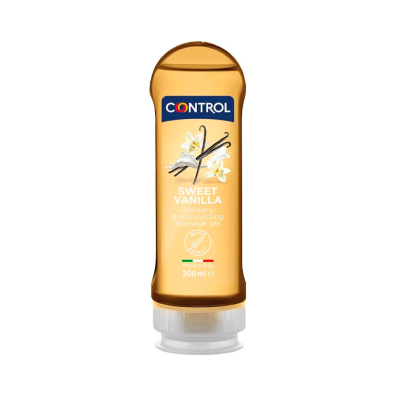 Gel de Massage Control 2en1 Sweet Vanilla 200ml