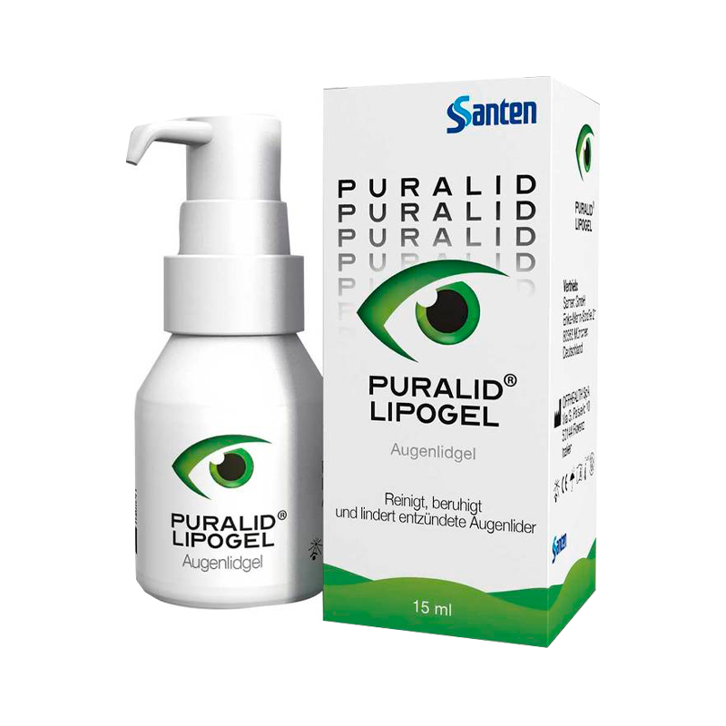 Puralid Lipogel Gel Ophtalmique 15 ml