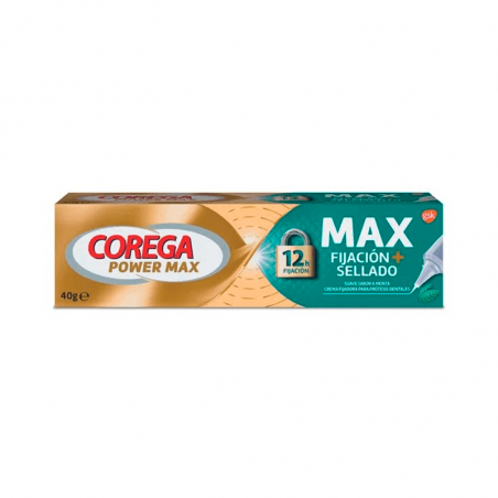 Corega Power Max Fixation + Crème Fraîcheur 40g